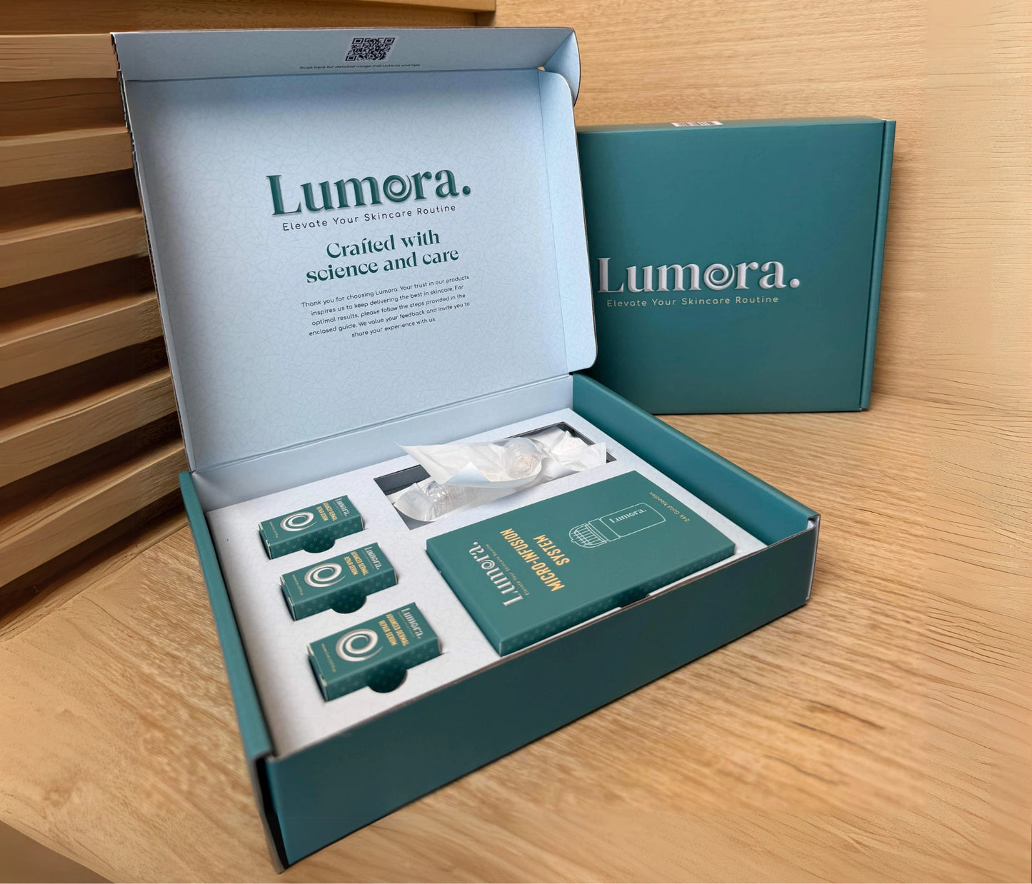 Lumora Micro-infusion System ™ - Transform dull looking skin